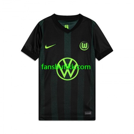 Fotballdrakt VFL Wolfsburg Bortetrøye 2024-2025 Kortermet